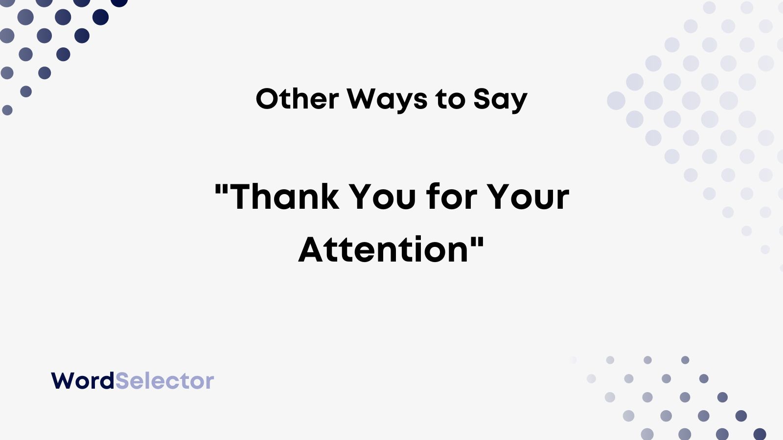 thank you very much for your attention