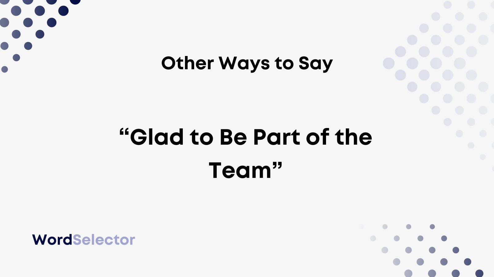 Great To Be Part Of The Team Quotes