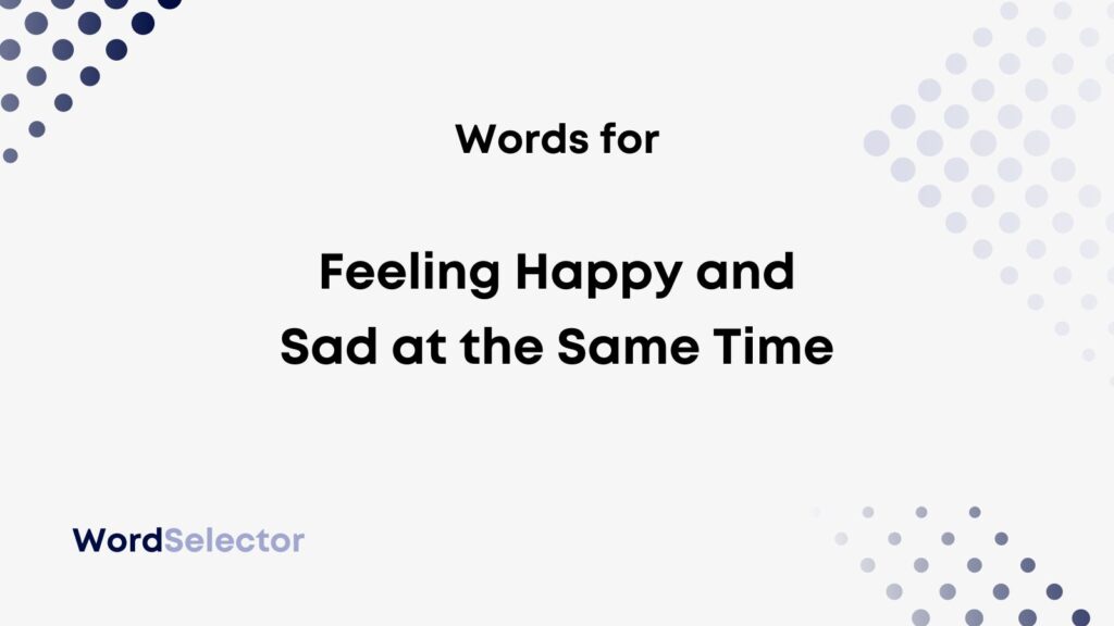 Similar Words For Feeling Happy