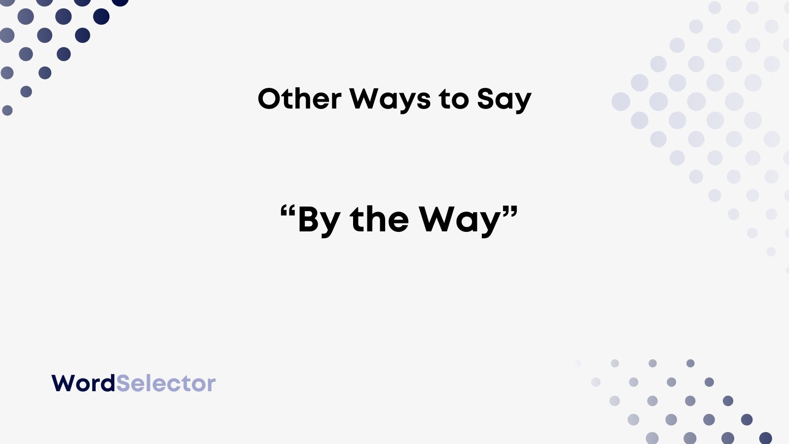 Other Ways To Say Step In The Right Direction